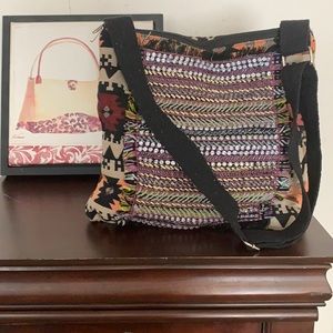 A boho bag I bought at a boutique in Cape May.